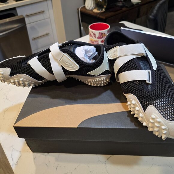 Puma Mostro Mesh 40166601 Mens Black Mesh Strap Lifestyle Sneakers 10.5 (10) NEW - Picture 3 of 9